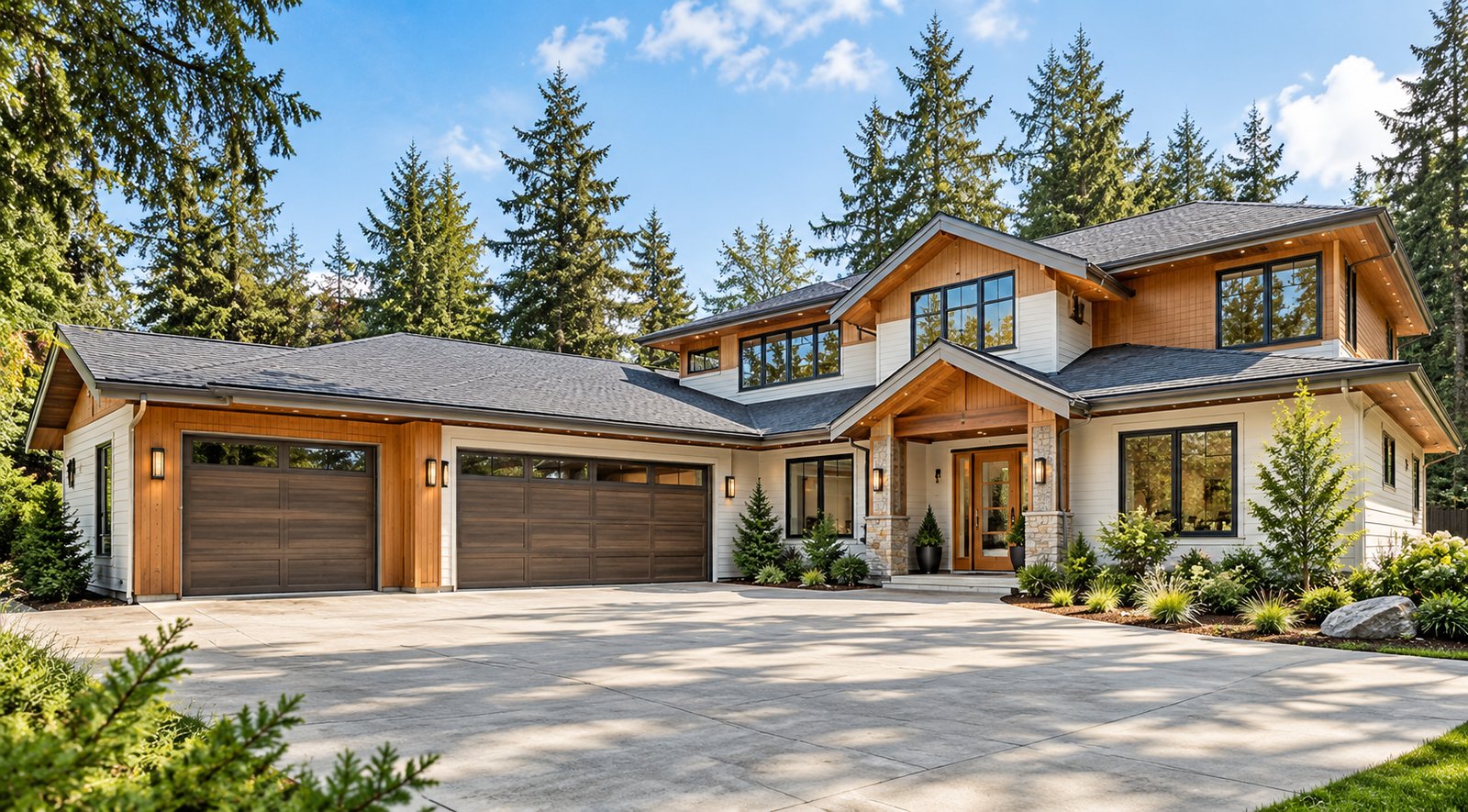 Beautiful Wooded Home in Pacific Northwest