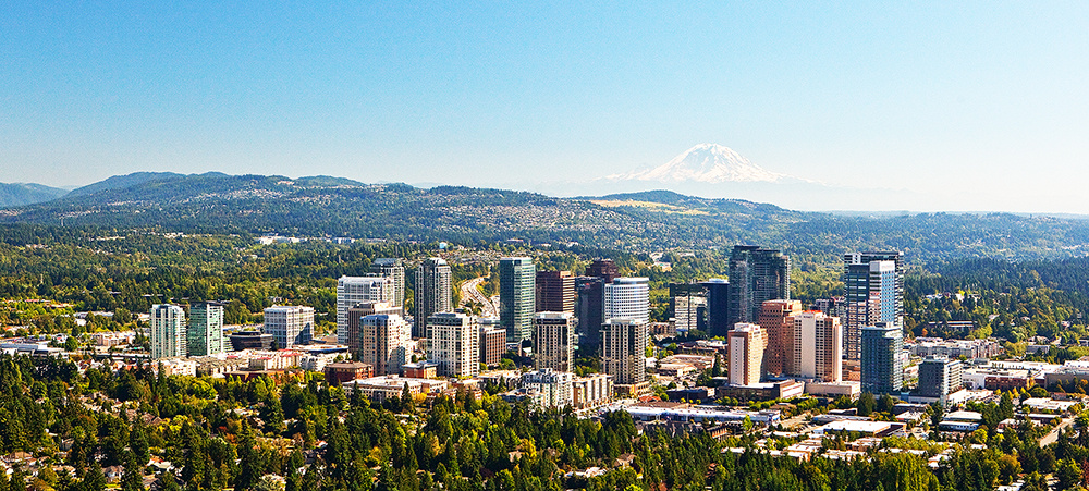 Bellevue WA skyline