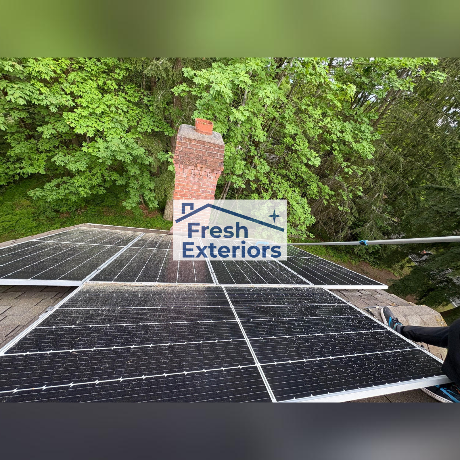Solar Panels - Silicon - Soft Washing
