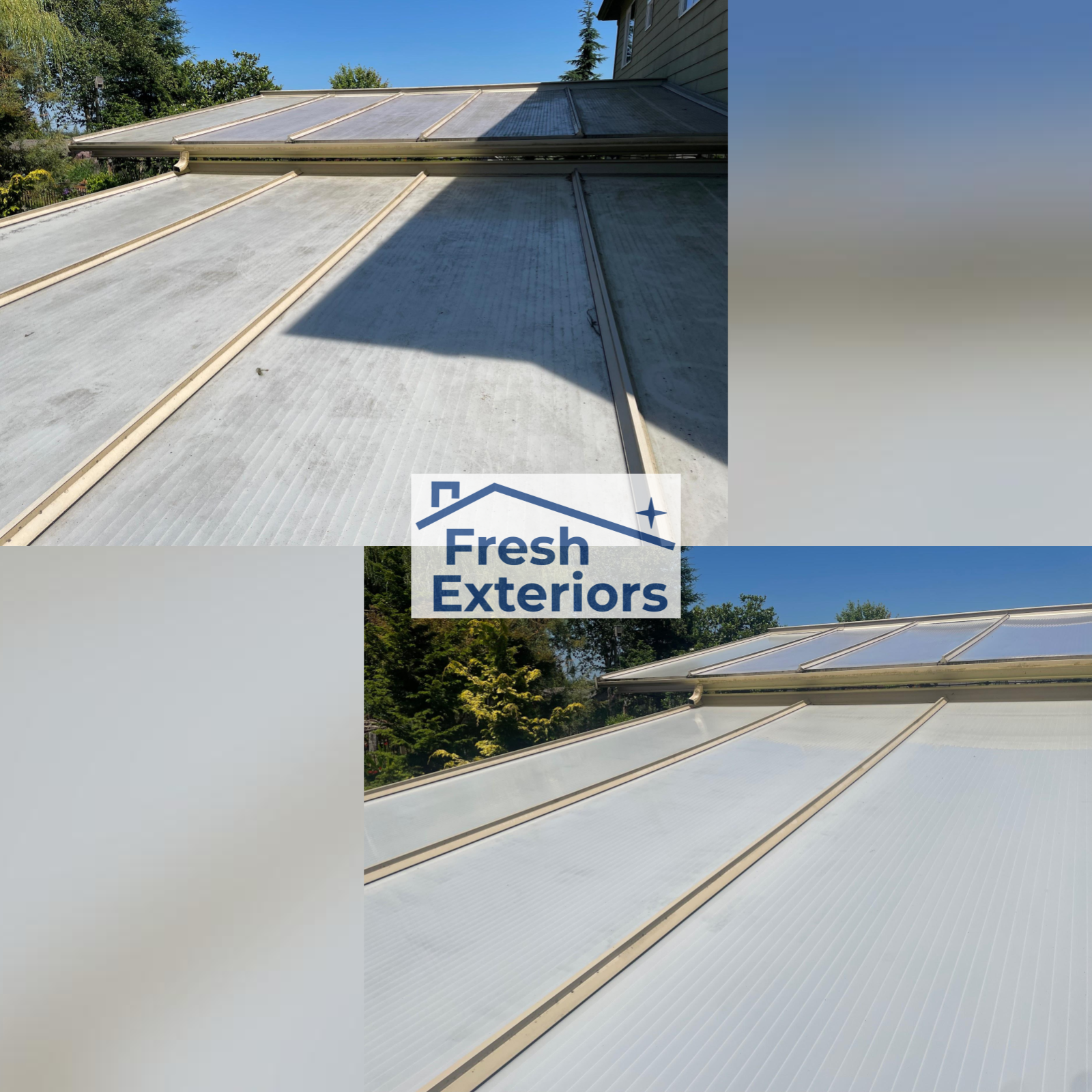 Awning Cleaning - Plastic - Soft Wash