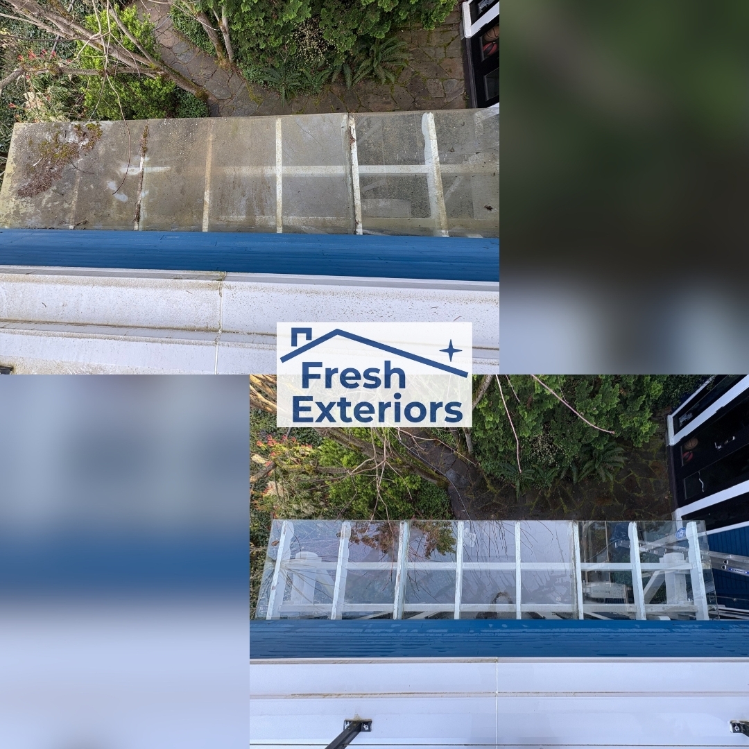 Awning Cleaning - Glass - Soft Wash