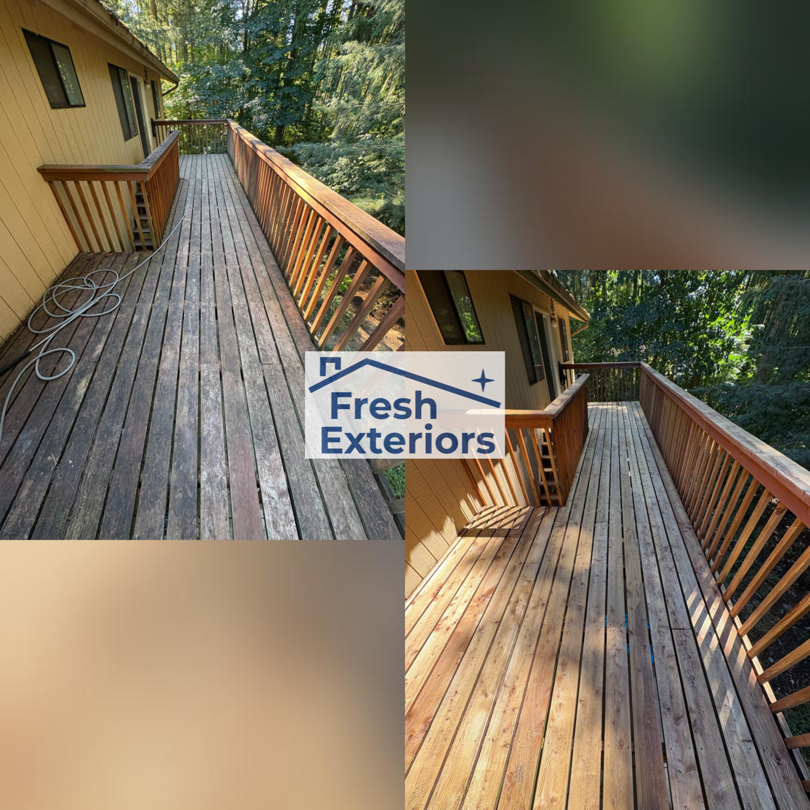 Deck Cleaning - Composite/Vinyl - Soft Wash
