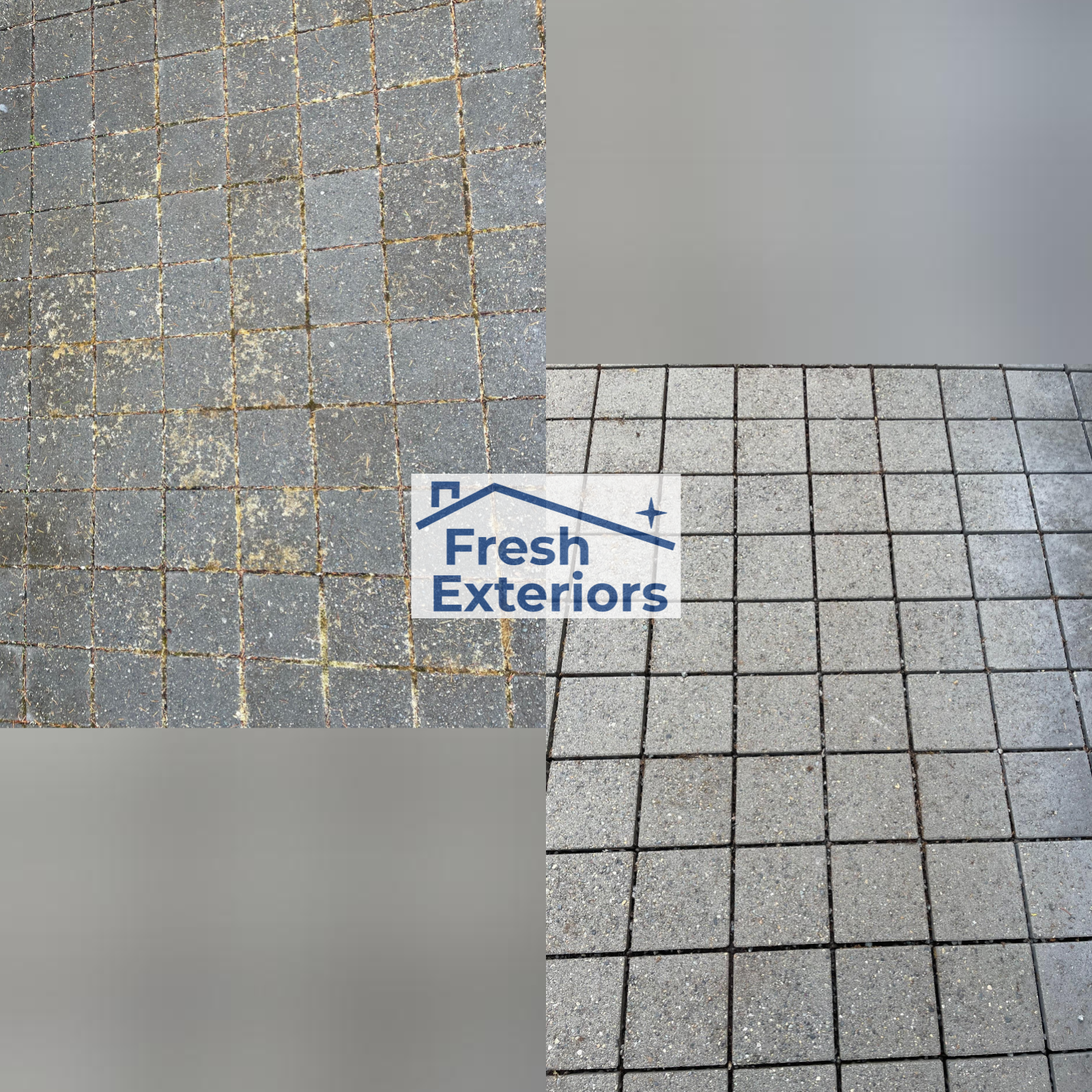 Driveway Cleaning - Pavers - Power Wash