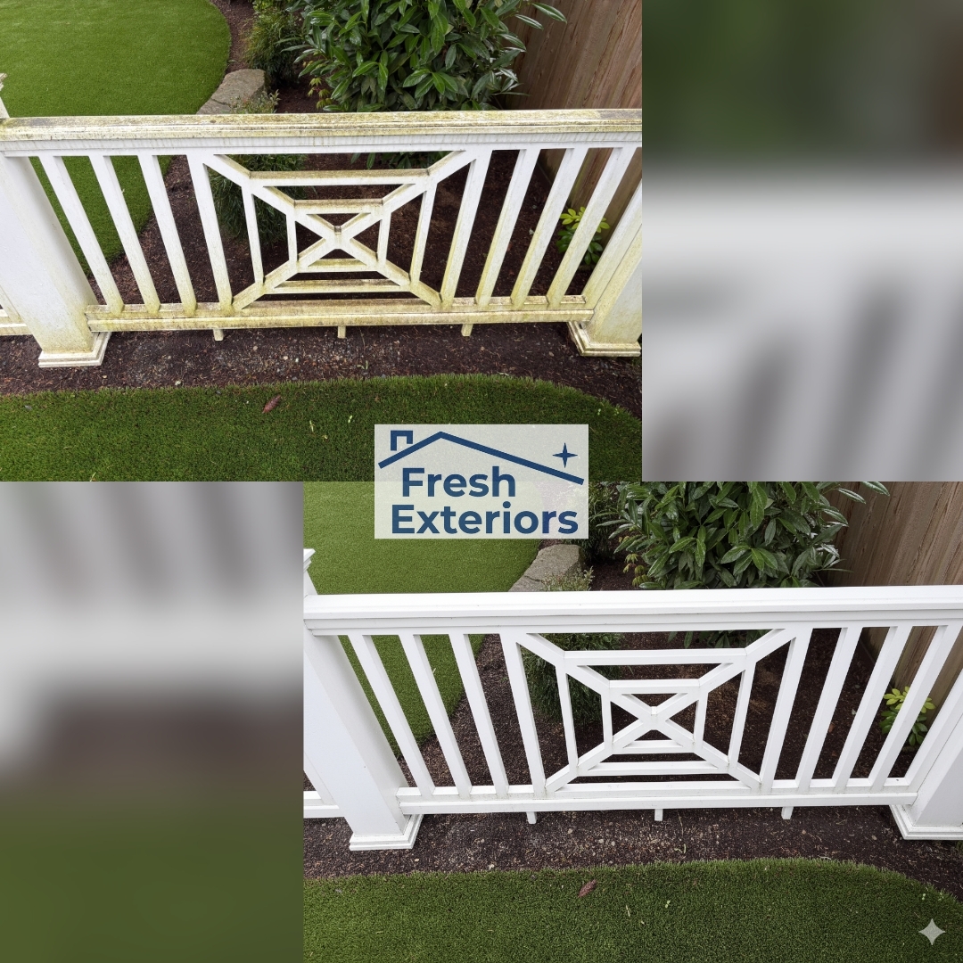 Fence Cleaning - Vinyl - Power Wash