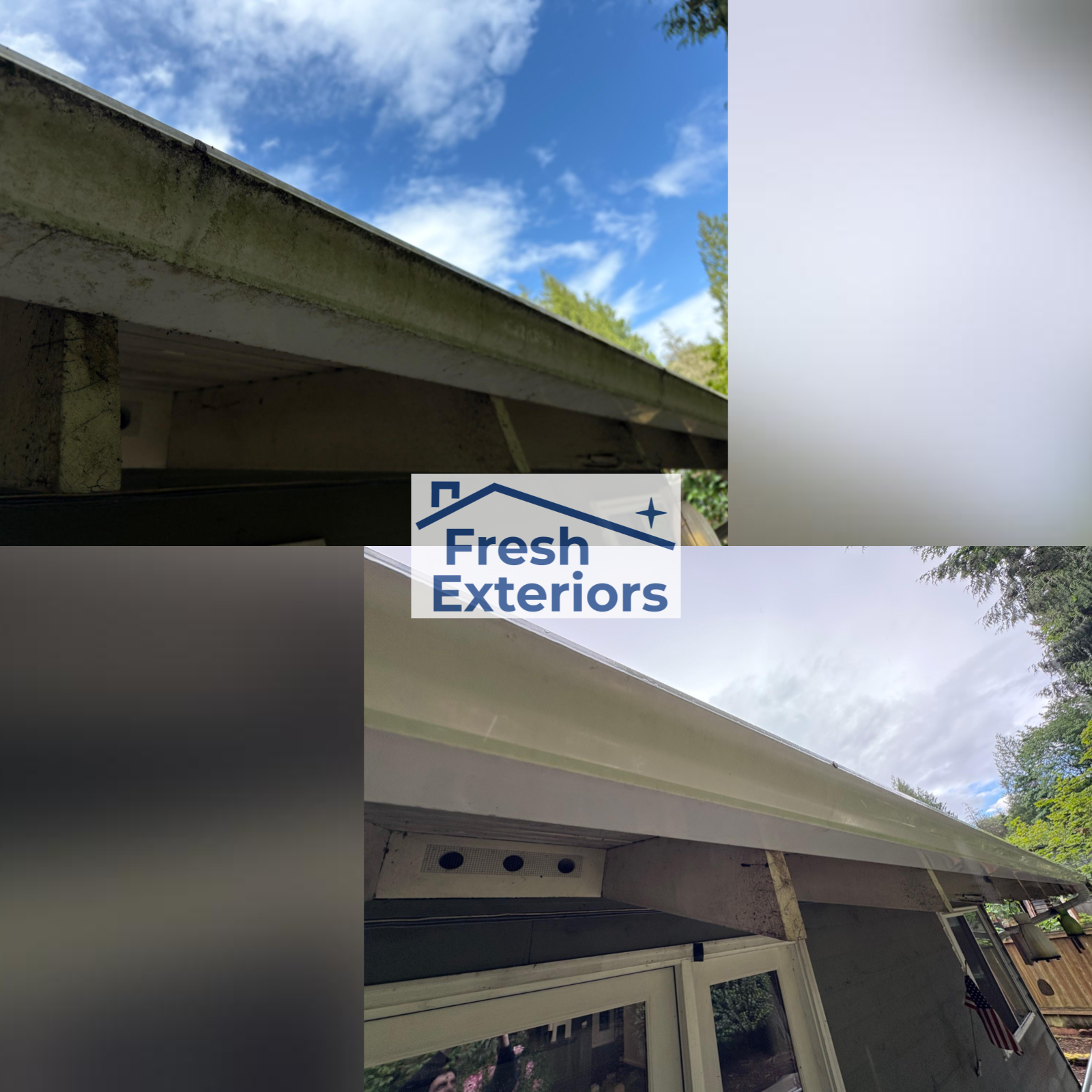 Gutter Brightening - Exterior Cleaning