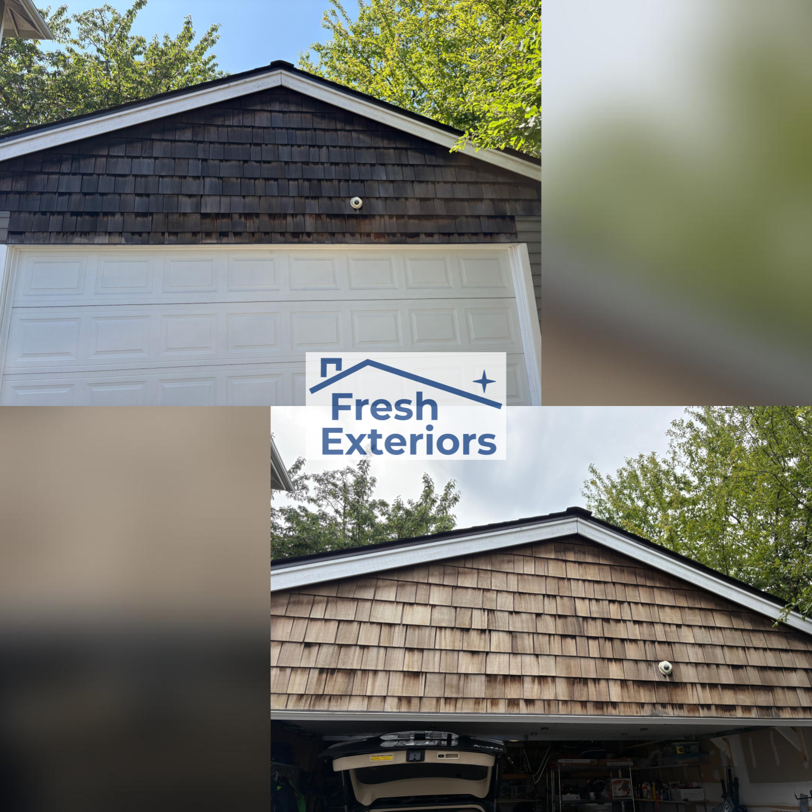 Siding Cleaning - Wood - Soft Wash