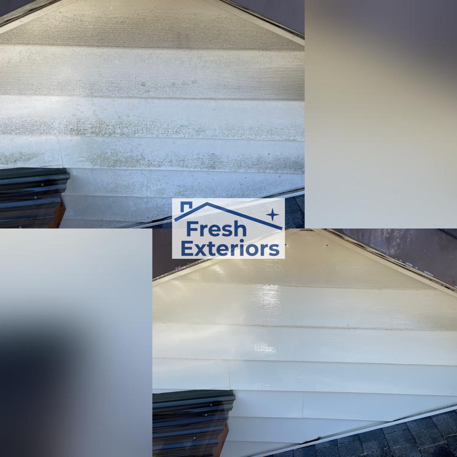 Siding Cleaning - Vinyl - Spray Down