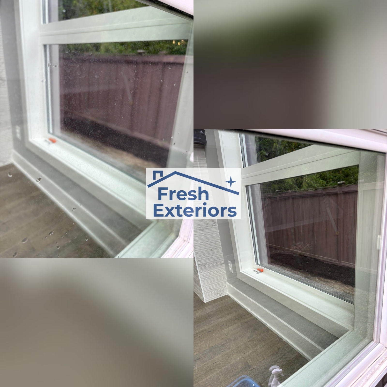 Window Hard Water Stain Removal